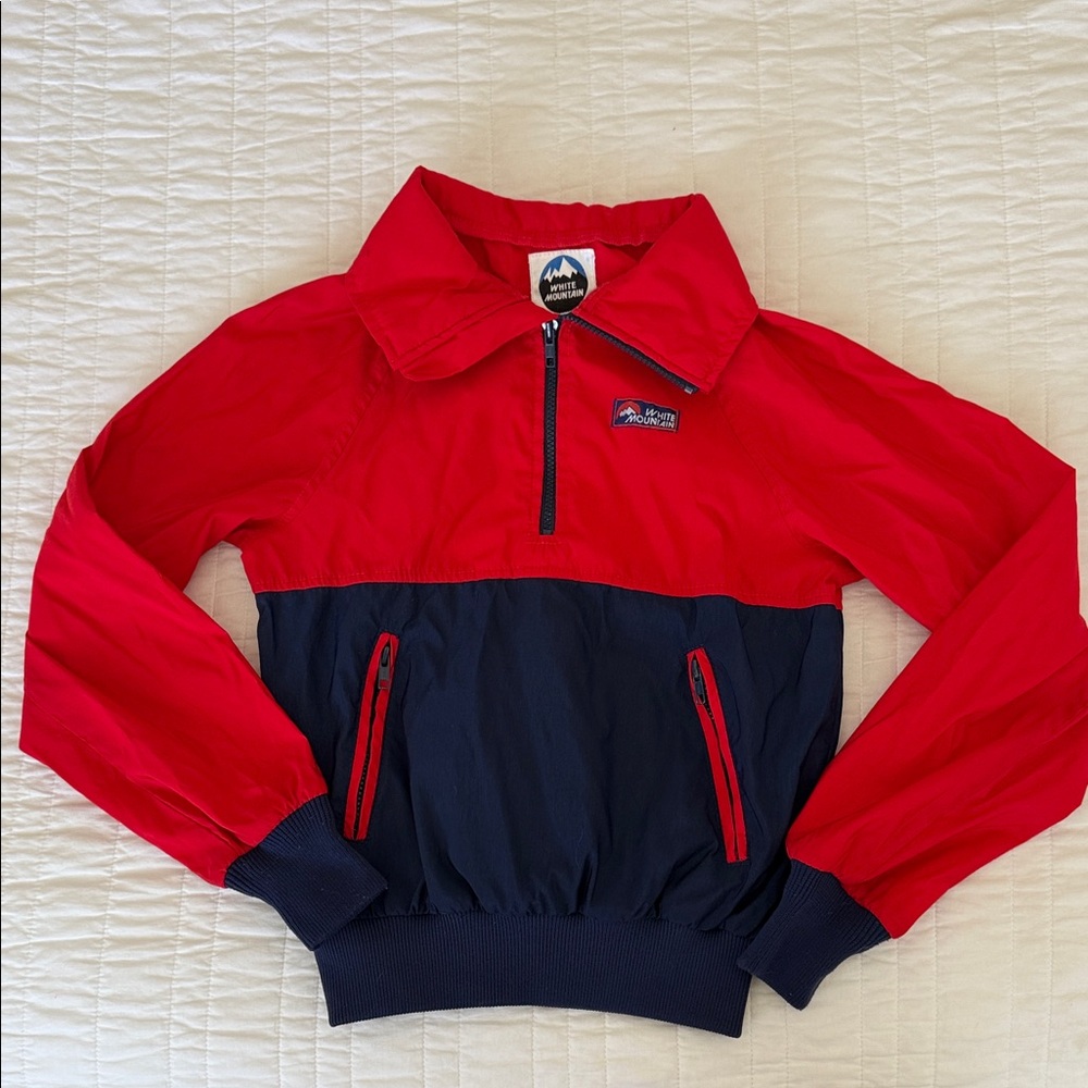 Vintage 90’s White Mountain Kids Windbreaker